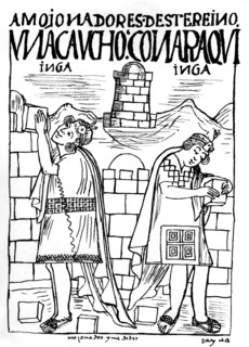 Peruvian manuscript: Chronicles of Huaman