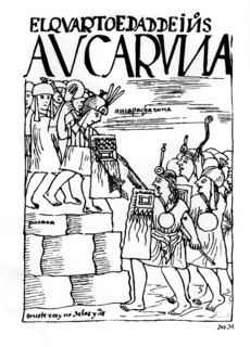 Peruvian manuscript: Chronicles of Huaman