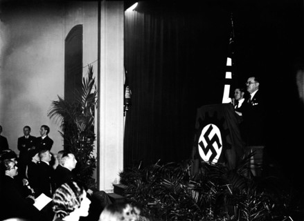 Discours de Schleicher au siège du Parti national socialiste en France, 1937