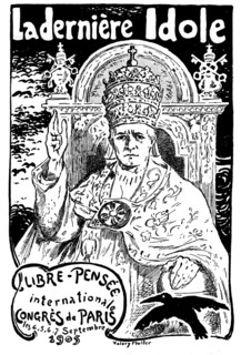 Separation of church and state in France : Anti-clerical caricature
