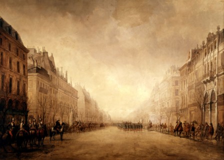 Barry, Revue passée par le prince président (Napoléon III) sur les grands boulevards de Paris
