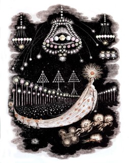 Grandville, Peregrinations of a comet