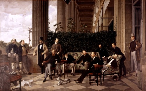 Tissot, Gentlemen's club of the Rue Royale