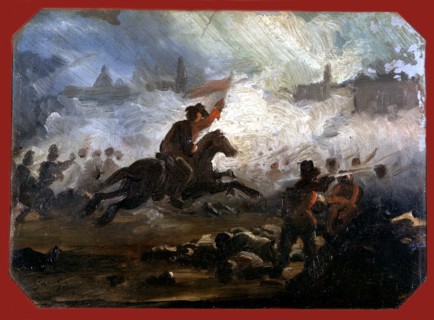 Garibaldi on Mount Gianicolo