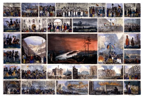 Kaliwoda, Thumbnails representing episodes of the Revolution in Vienna