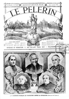 Portraits des cardinaux qui protestent contre la séparation