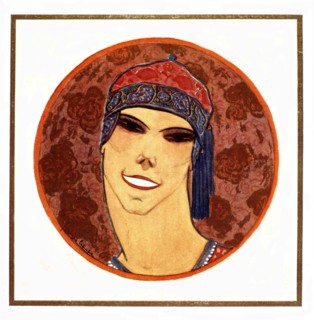 Georges Lepape, Portrait of Nijinsky