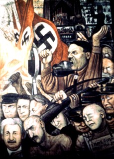 Rivera, Hitler en leader du peuple