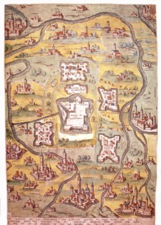 Anonymous, View of Italian cities