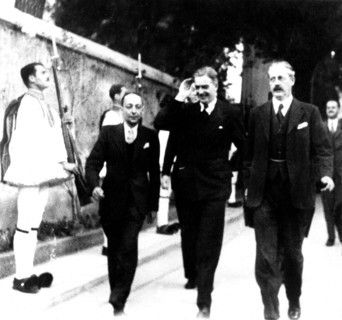 Liberation of Greece: Eden and Mac Millan in Athens