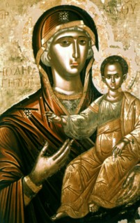 Théotokos Hodigitria, Vierge à l'enfant