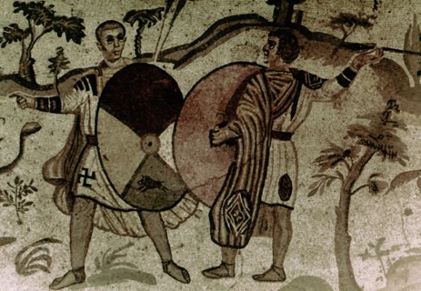 Art romain, Mosaïque romaine, villa impériale