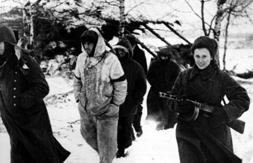 Resistance fighter in Russia