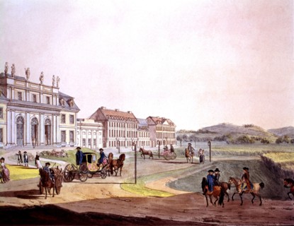 La redoute à Godesberg, Prusse