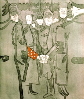 Chancel. La poignée de main de Montoire, 1940