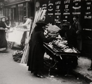 Firewood selling in the street