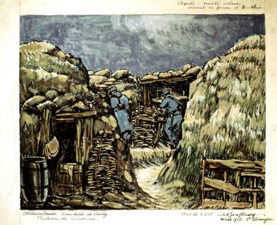Craonne plateau, Vailly trench