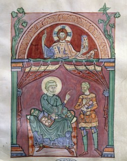 St. Augustine arguing with Felicianus