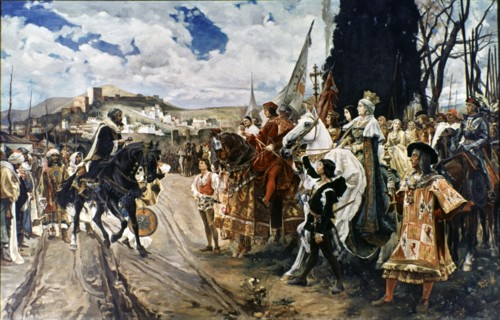 Anonyme, Reddition de Grenade en 1492