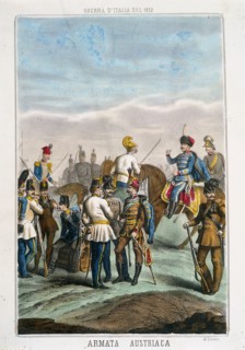 Italian unity. The Austrian army
