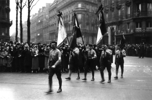 Défilé des ligues à Paris, 1934