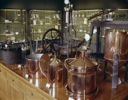 Instruments de laboratoire ayant servi à Louis Pasteur