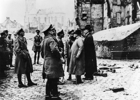 Clémenceau sur le front