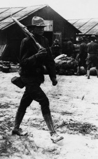 Soldats américains au camp de Saint-Nazaire