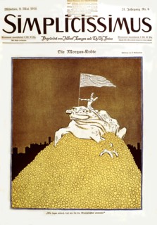 Gulbransson caricature on the bankers of America