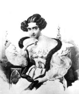 Vie d'Alexandre Pouchkine (1799-1837). Portrait de A.O. Smirnova