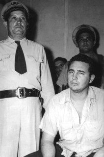 Fidel Castro during his trial (1953)