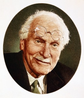 Portrait of Carl Gustav Jung