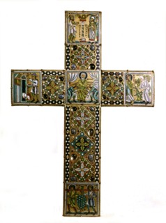 Enamel cross from Limoges