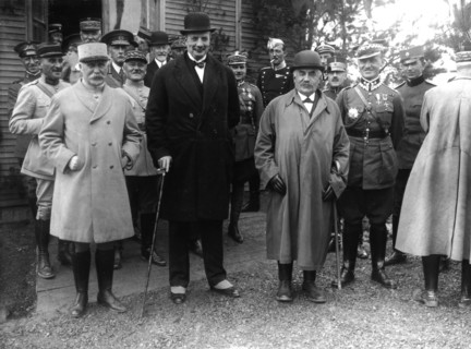 Great army manoeuvres in Coëtquidan (1922)
