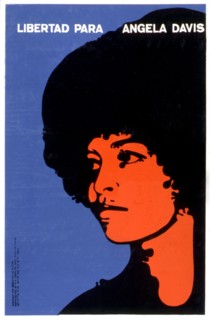 Affiche demandant la libération d'Angela Davis