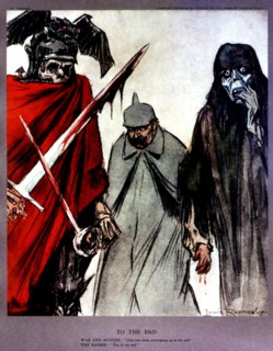 Satirical cartoon by Louis Raemekers against Germany and the Kaiser