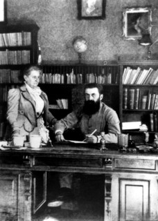 Theodor Herzl et sa mère