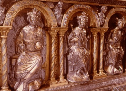 Aachen Treasure. The Charlemagne reliquary