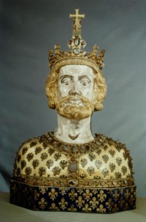 Aachen Treasure. The main Charlemagne reliquary