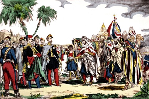 Conquête de l'Algérie, Reddition d'Abd el-Kader (1807-1883) en 1847