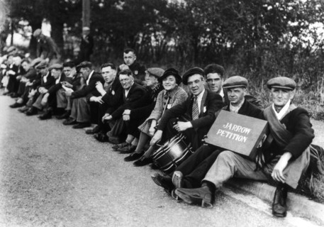 'Hunger March' towards London (1936)