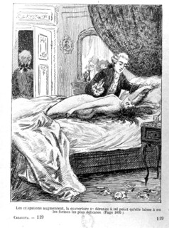 Scene from 'Histoire de ma vie' by Casanova