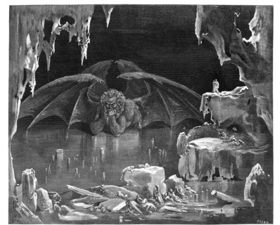Gustave Doré, gravure pour "l'Enfer" de Dante