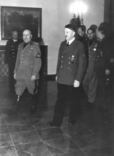 Berlin, 1942 : Hitler and Mussolini