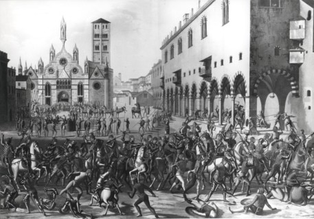 L'expulsion des Bonacolsi par les Gonzague