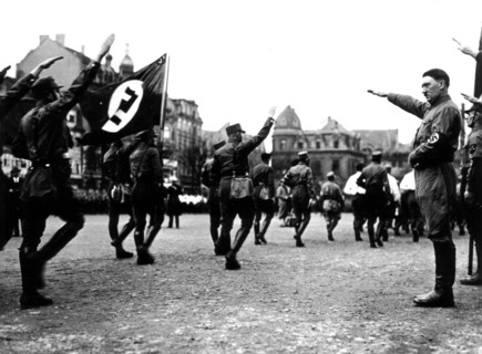 Hitler and S.A. army