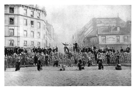 Barricade of the Chaussée Ménilmontant