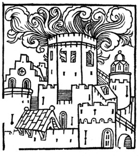 Chroniques de France : Castle on fire