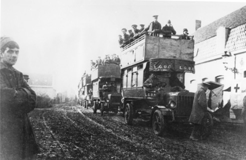 Première bataille d'Ypres en 1914