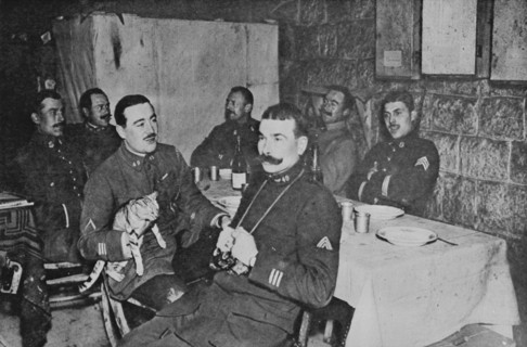 Réveillon de Noël dans le fort de Douaumont en 1916
